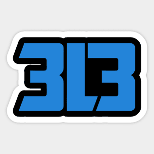 313 Dan Campbell Sticker
